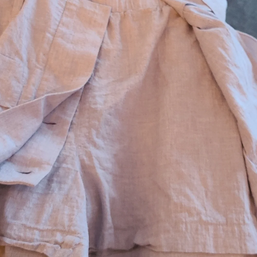 CAbi Chambray Medium Blue Court Skort sz M - Picture 6 of 7